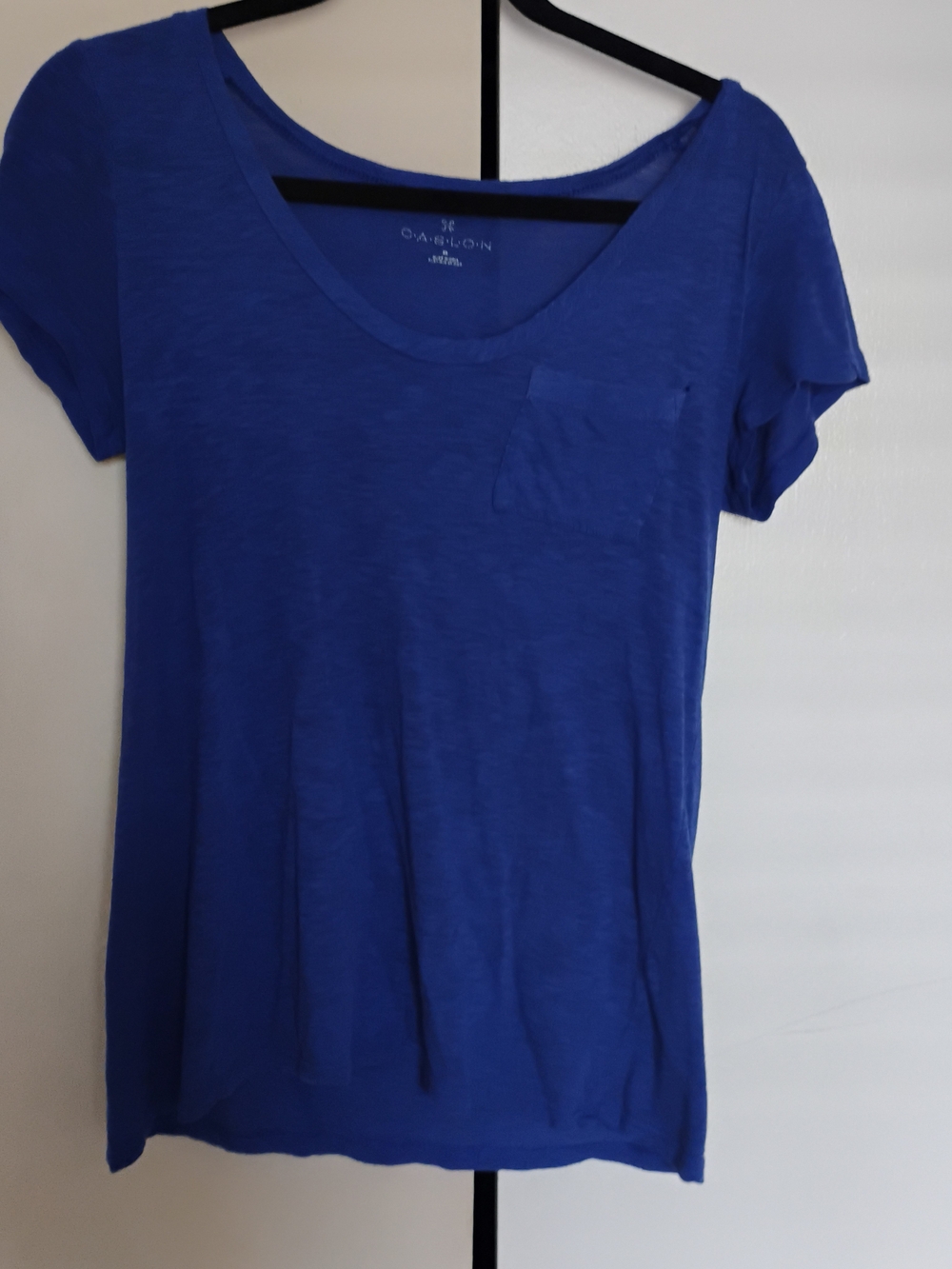 Caslon Short Sleeve Scoop Neck Tee - Cobalt